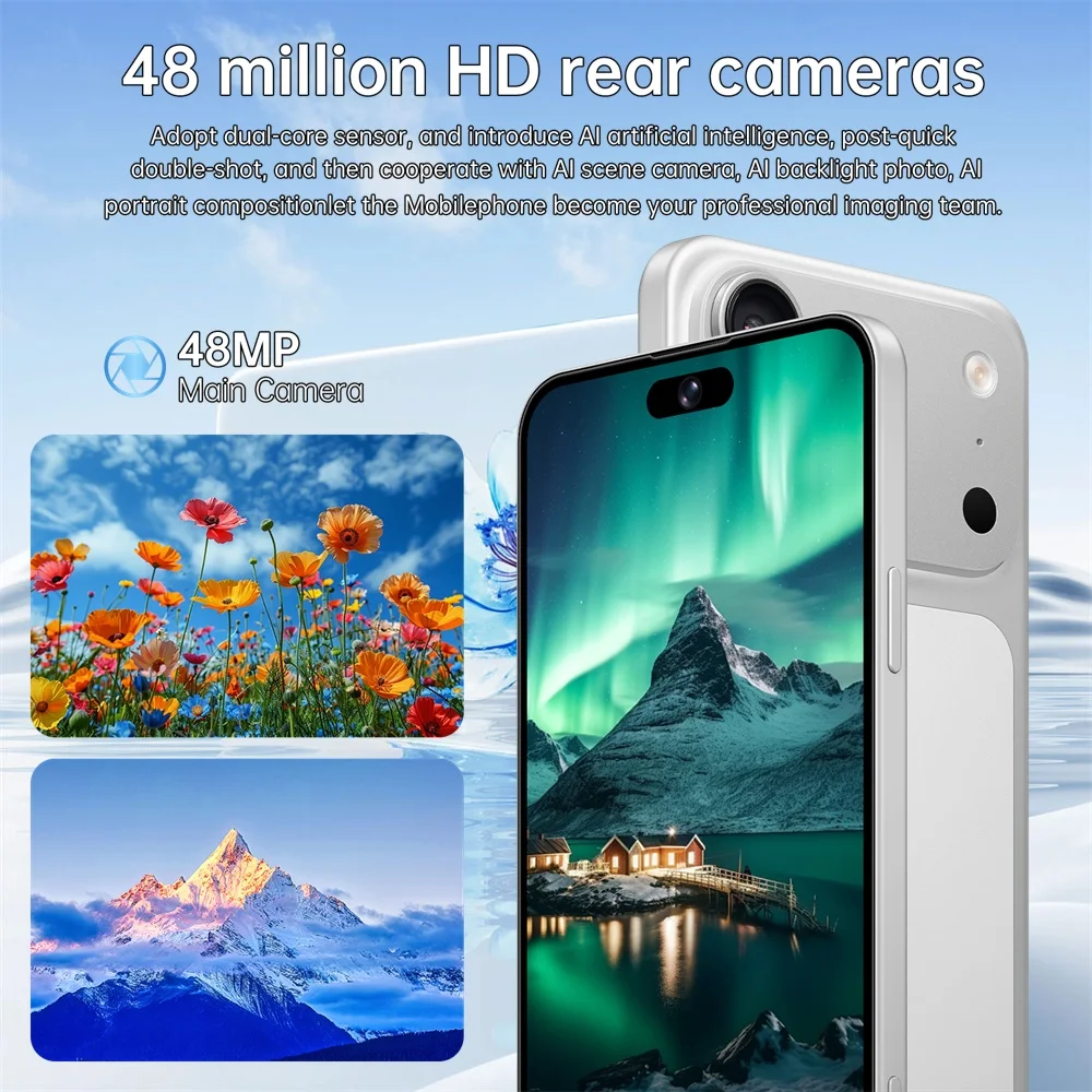 K-Touch M17 Pro Max Mobiltelefone Smartphone 7,3 Zoll Android 15 Globale Version Handy 16+48MP Kamera 5G Dual-SIM Dual-Standby 7800mAh Globale Version Mobiltelefone – Detail 7