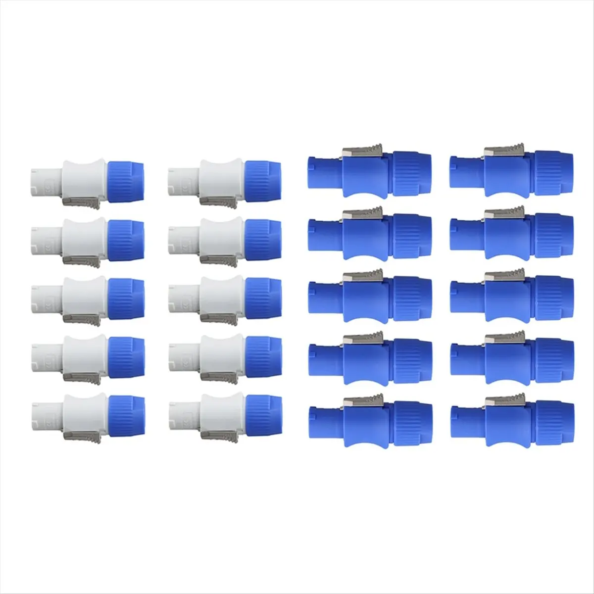 A40I 20Pcs 3 PIN Male Powercon Connector Signal Input Jack for Beam Light Stage Light Power