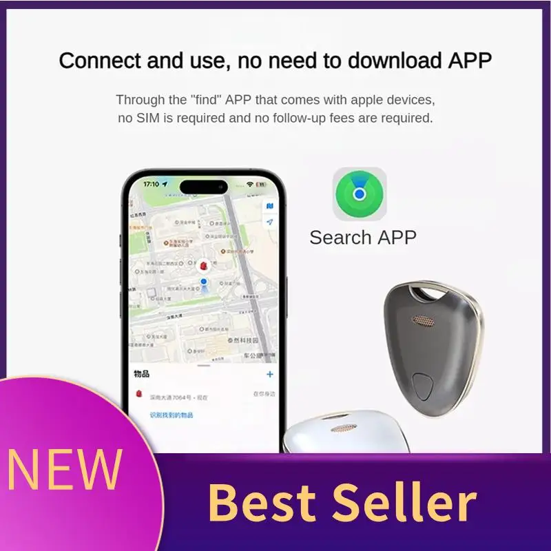 

HFES Smart Tracker Tag Mini Bluetooth Smart Tracking Locator Key Finder Anti Lost Device Mobile Keys Pets Kids Finder
