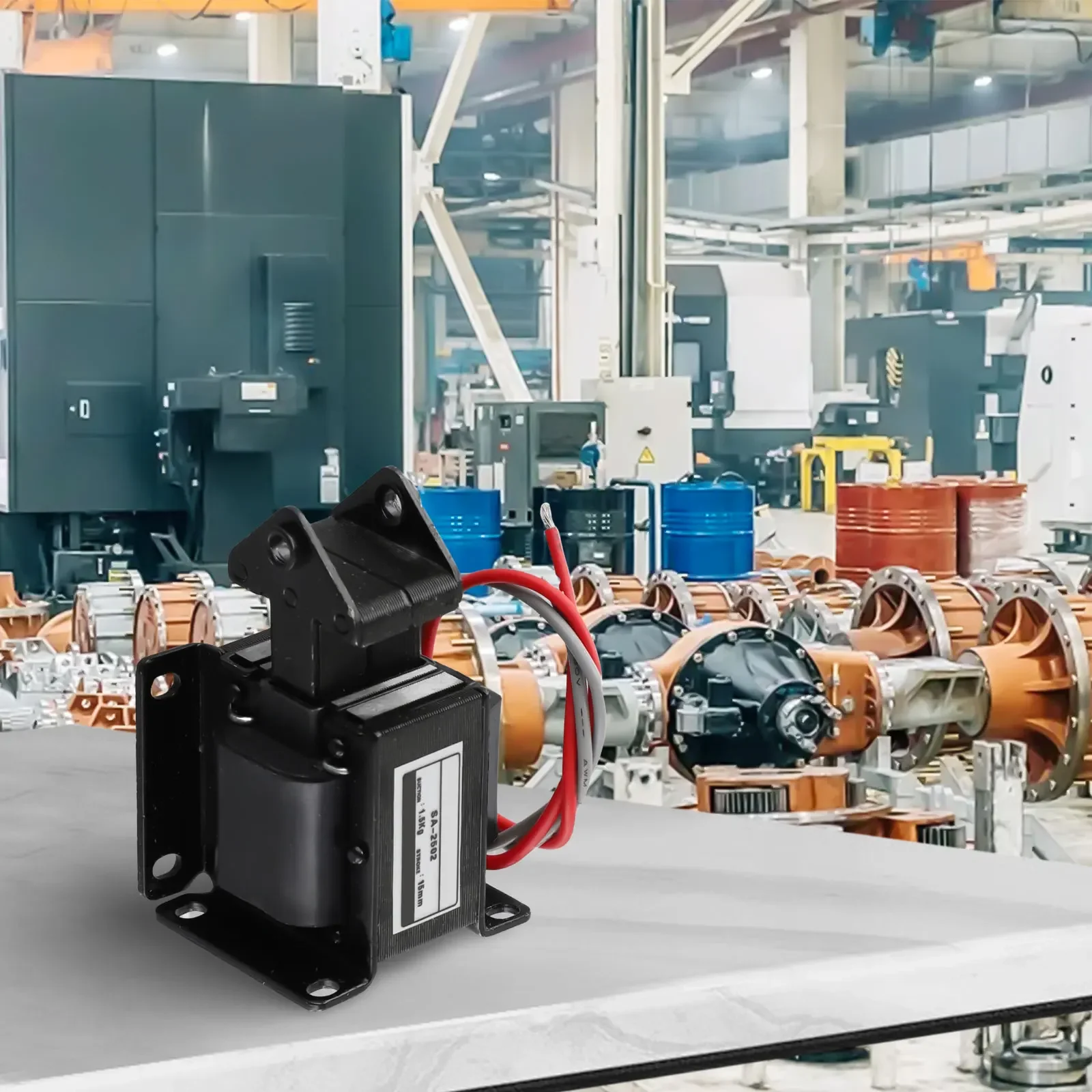 Coil AC Solenoid Solenoid Easy Installation Electromagnet Push-Pull SA‑2402/SA‑2502 Traction Wide Range Of Uses
