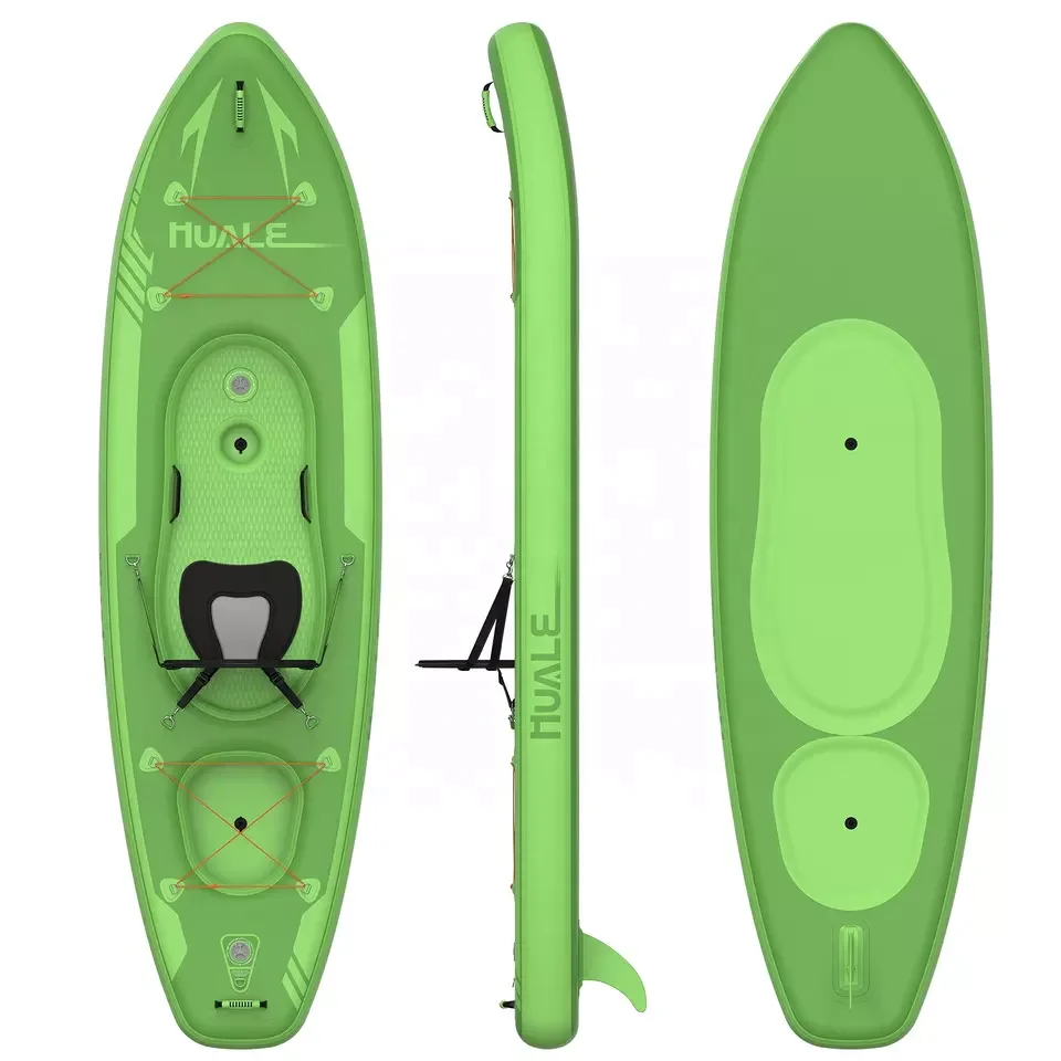 Wholesale Inflatable Fishing Kayak Lightweight Stable PVC with Seat for Adult Lake River Drifting OEM Custom