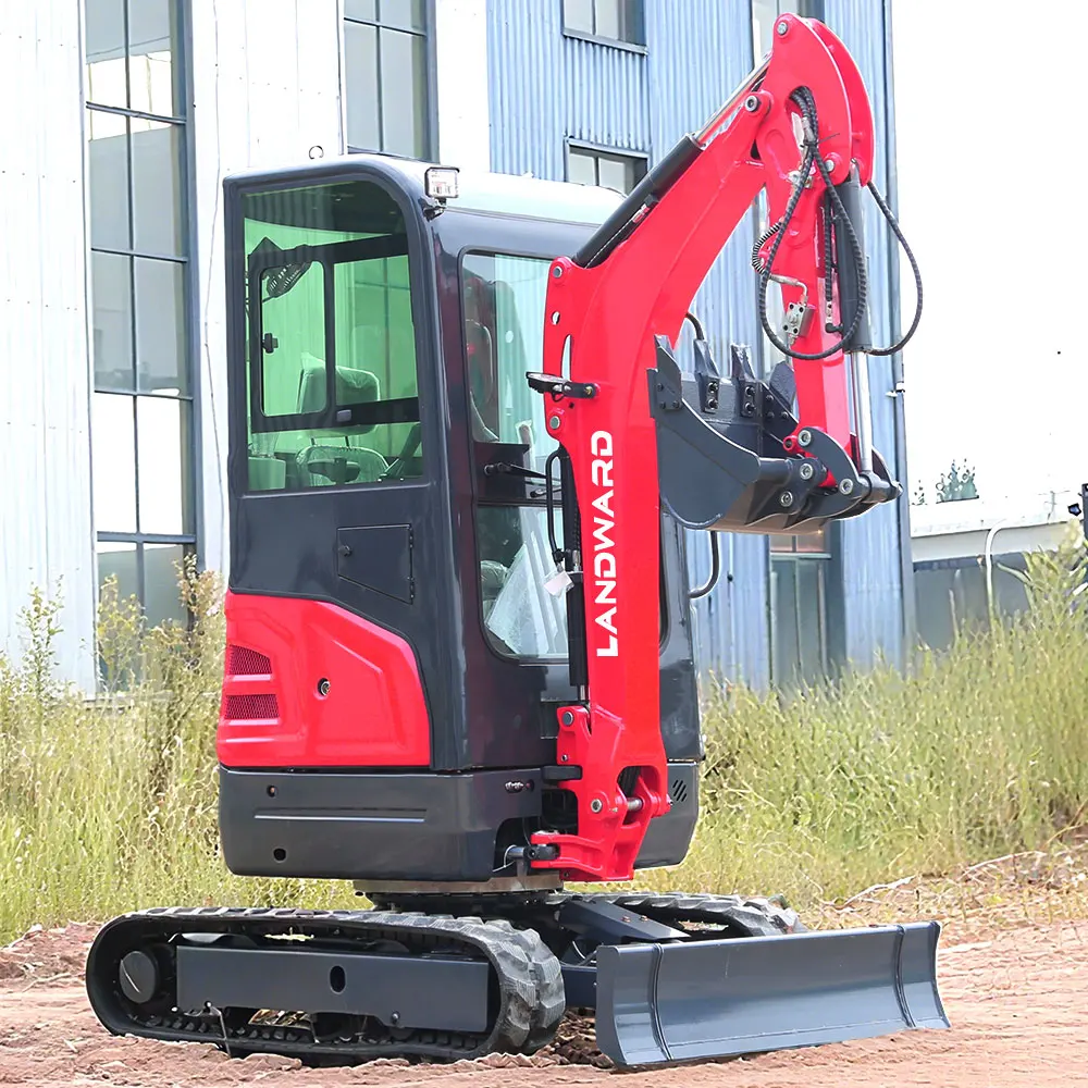 حفار صغير هيدروليكي زراعي 2000 كجم مبيعات المصنع مباشرة ديزل رابيد باجر 1.8 طن EPA/اليورو 5 حفارة صغيرة مخصصة