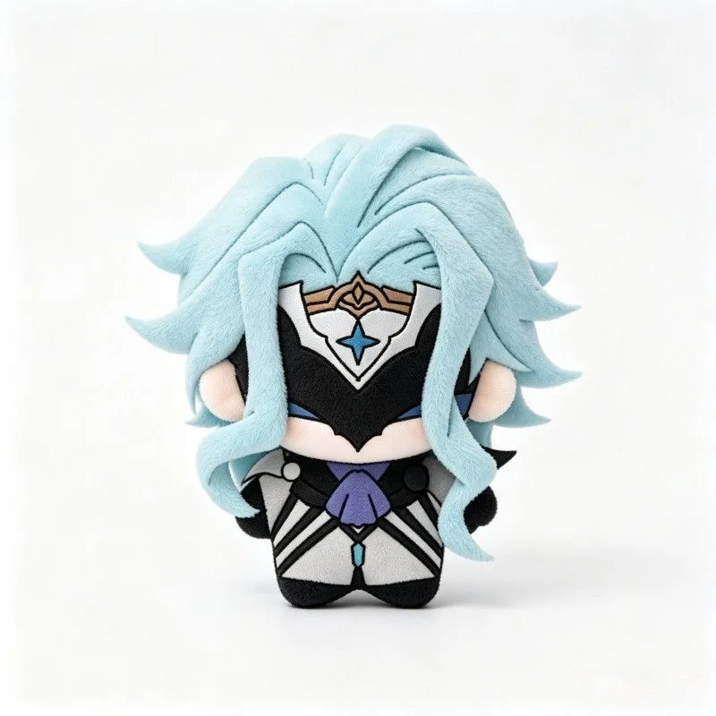 

[2026 Original] Dr. Genshin Impact Dottore Cosplay Attribute 10cm cotton doll with cute doll around