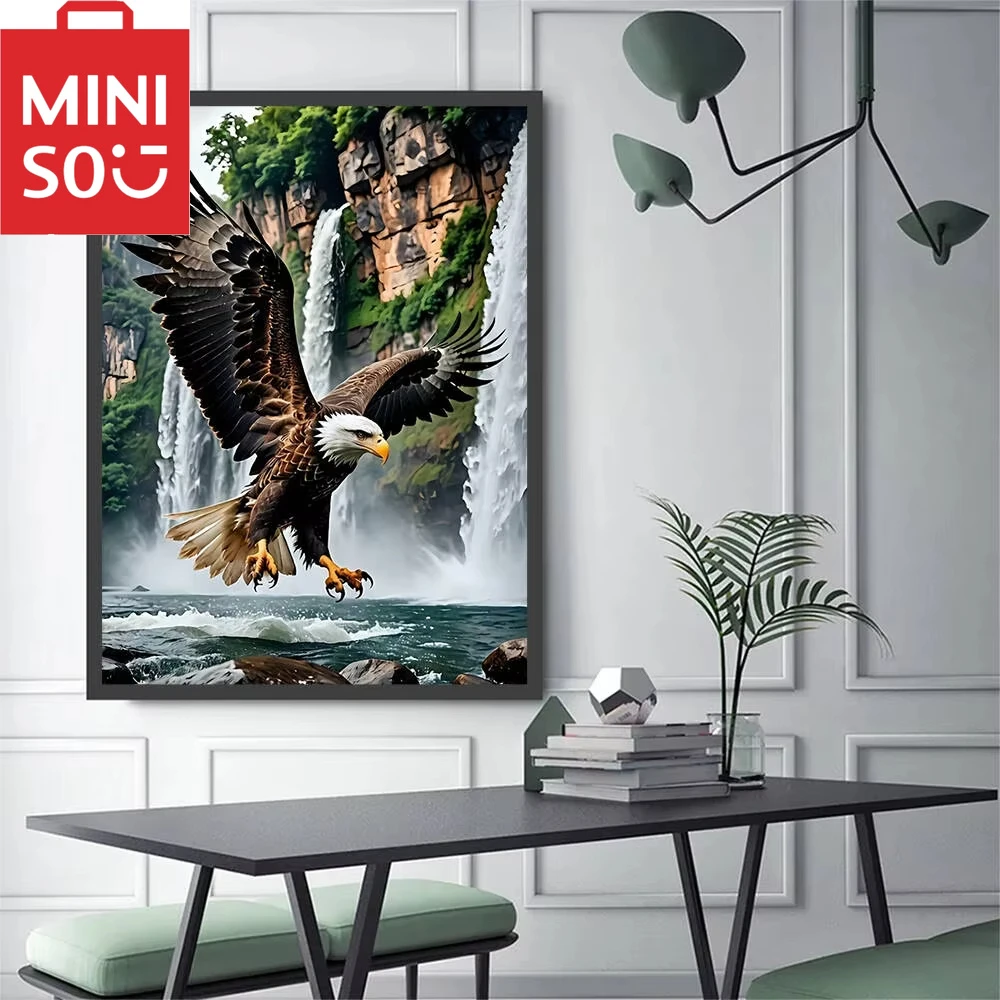 

5D Алмазная мозаика Орел Распространя крыльев животное полный круглый/квадратный DIY алмазная живопись Дейзи полный комплект украшение дома