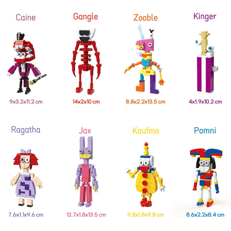 مكعبات بناء، دمى بشرية، ألعاب، شخصيات الحركة الرقمية، ألعاب مجمعة ألعاب تعليمية للأطفال الزاحفة