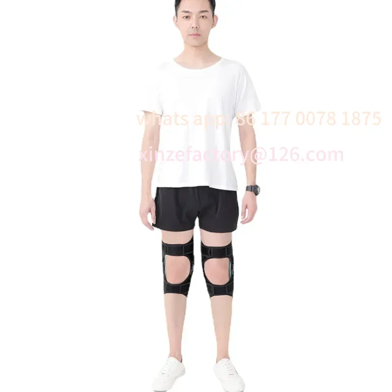 Customizable Exoskeleton Knee Brace, Elderly Walking Aid Gear, Joint Rehabilitation Device, Protective Leg Support