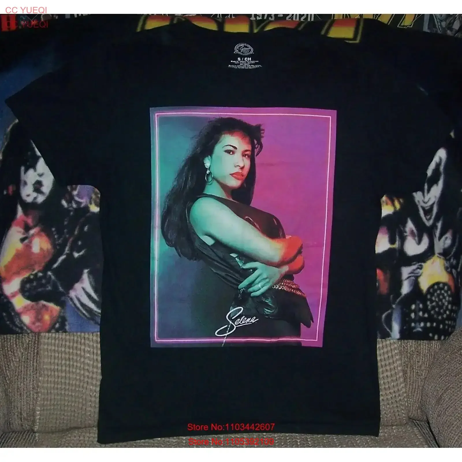 SELENA STUNNING PORTRAIT T SHIRT ADULT S vintage Washed graphic Breathable Stylish designer clothes Versatile Comfortable