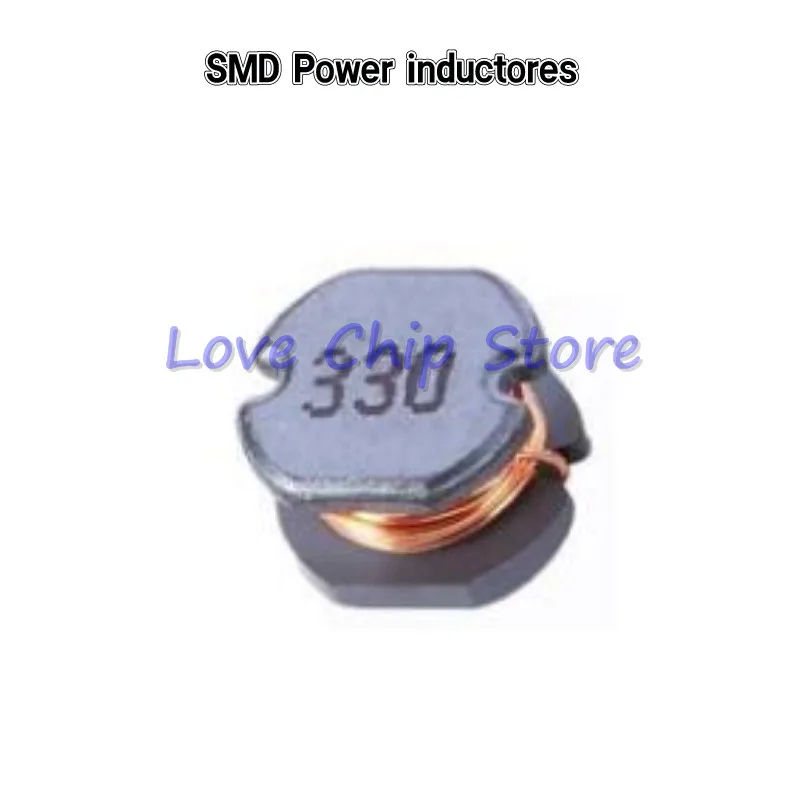 Индуктор SMD высокой мощности CD31 1000 мкГн 3,3 мкГн 4,7 мкГн 6,8 мкГн 10мкгн 15мкгн 22мкгн 33мкгн 47мкгн 68мкгн 100мкгн 1R0, 6R8, индуктивность питания 101 шт.