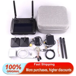 SIYI MK15 remote control handheld wireless 5.5-inch 1080p 60fps 180ms FPV 15KM FCC Certified agriculture drone transmitter