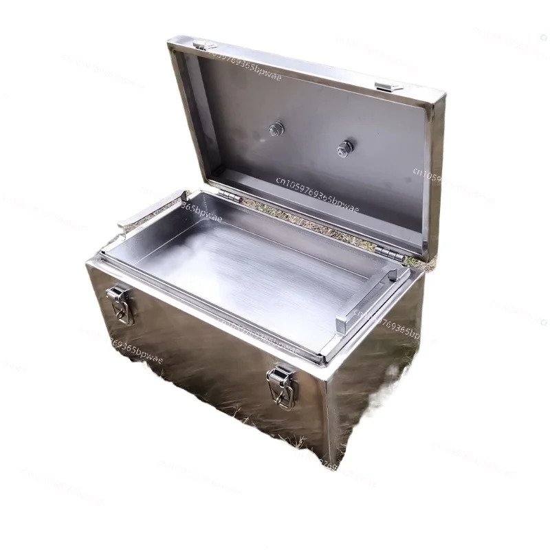 304ステンレス鋼製ハードウェアツールボックス-工業グレード-ポータブル-カスタム-自動車修理-家庭用収納ボックス