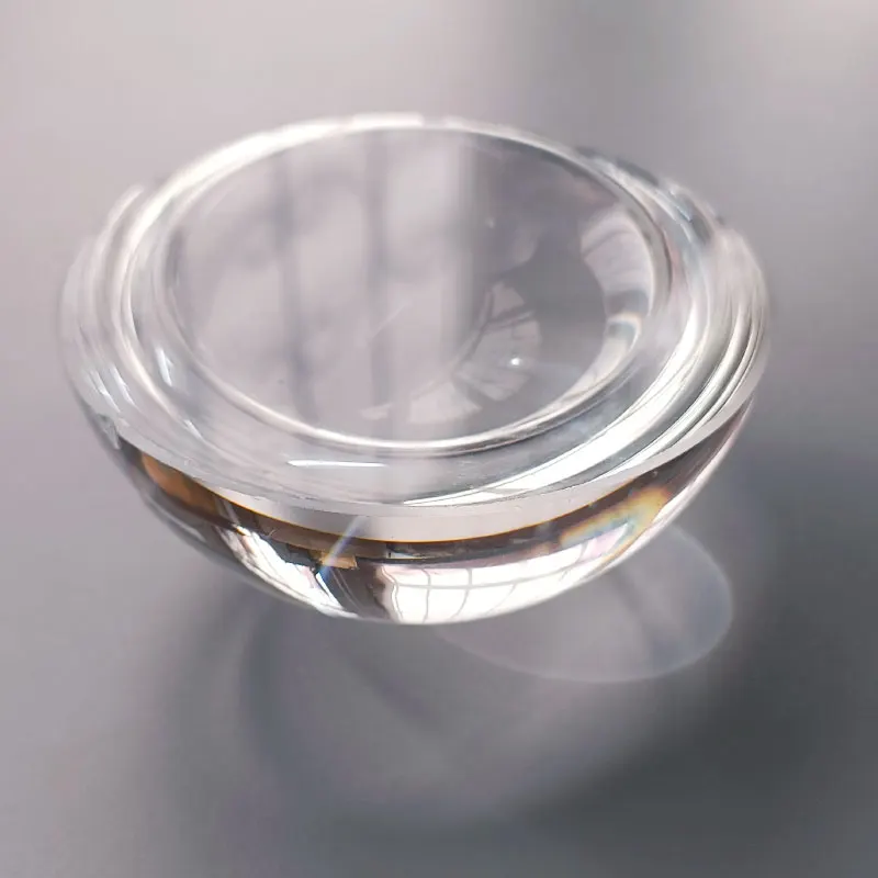 30-100mm Artificial Crystal Semi Spherical Plano Convex Lens Hemisphere Magnifying Glass DIY Craft Gift Paperweight Magnifier1PC