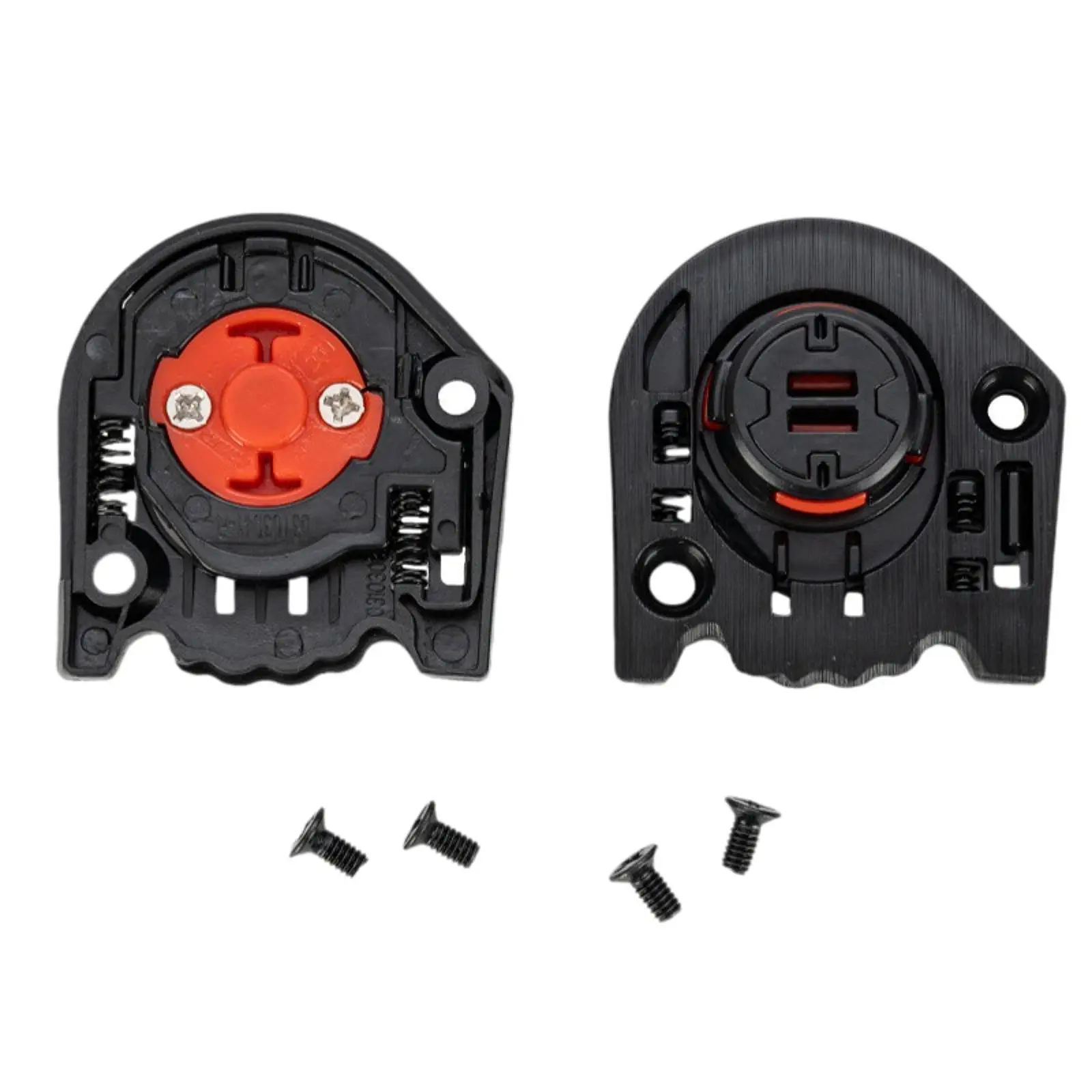 

2x Motorbike Helmet Visors Bases Helmet Shield Bases Motorcycle Replace Parts