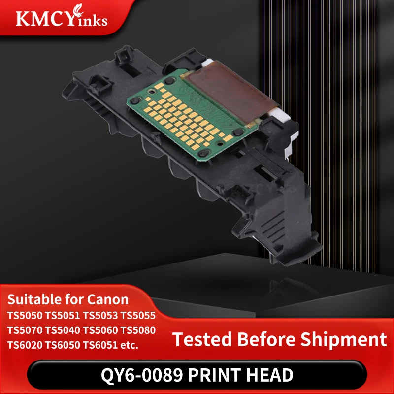 

Печатающая головка KMCYinks, модель QY60089 QY6 0089 для Canon TS6030 TS5030 TS5040 TS6040 MG5753, печатающая головка, печатающая головка