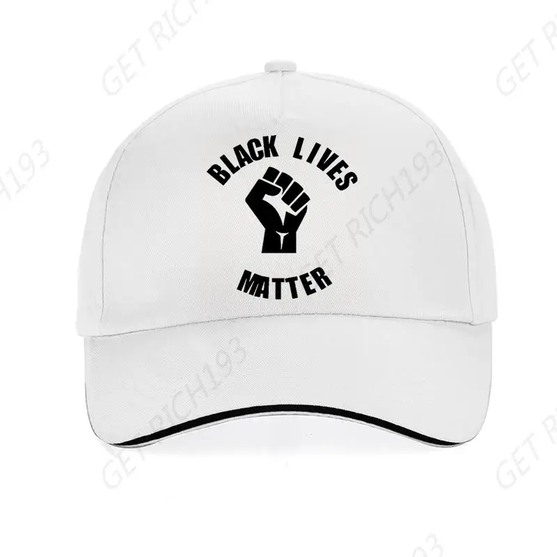 Black Lives Matter Baseball Cap Fashion Men Activist Movement I Can'T Breathe George Floyd Unisex Snapback Hat Gorros