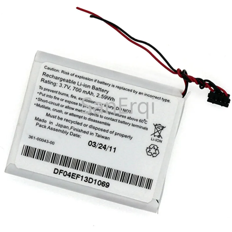 700mah battery for GARMIN 010-01626-02 Edge 200 205 500 520 Edge Explore 820 361-00043-00 361-00043-01 361-0043-00