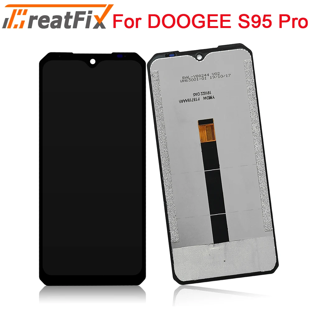 

New Original Doogee S95 Pro LCD Display And Touch Screen Digitizer Assembly 6.3 Inch For Doogee S95Pro Screen Replacement