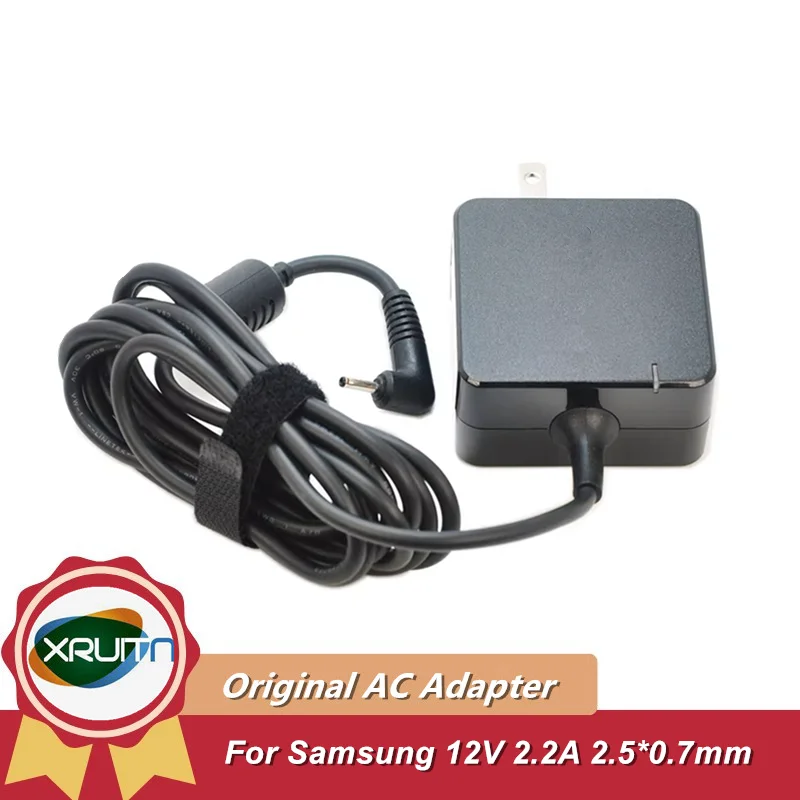 Genuine PA-1250-98 PA-1250-96 AC Adapter for Samsung XE500C12 ATIV BOOK 9 930X2K XE700T1C NP930X2K NT110S1J AD-2612 12V 2.2A OEM