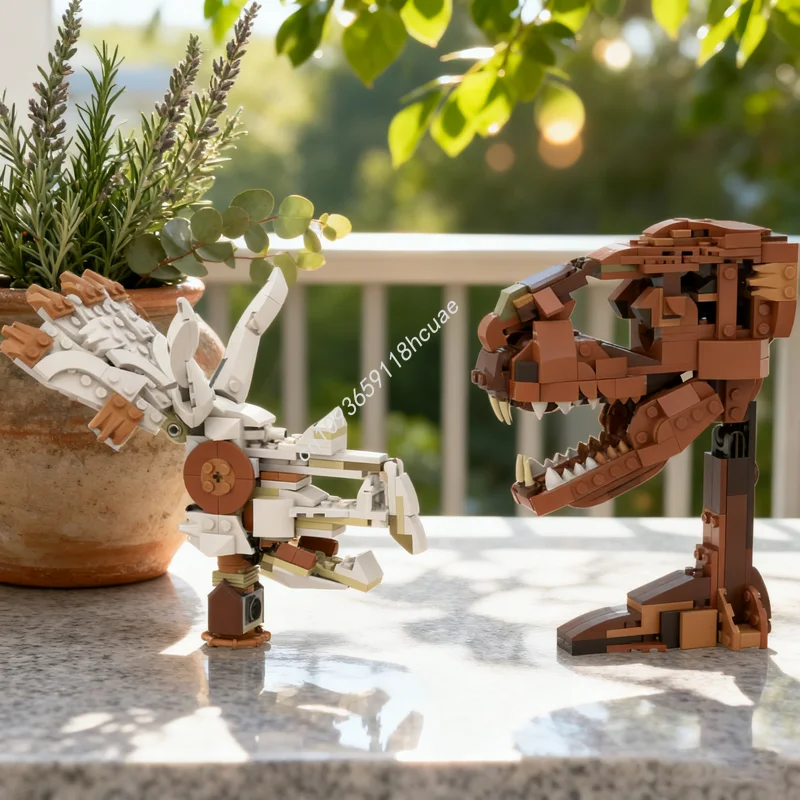 

480pcs MOC Dinosaur Fossils Creator 3 1ed Model Building Toys Blocks Architecture Assemble Idea Brick Christmas Gift Birthday