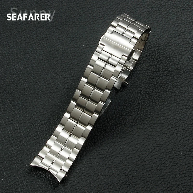 Solid Steel Watch Accessories Strap for TISSOT 1853 T086 T086207A T086407A Watch Band Double Safety Buckle Watch Bracelet 22MM