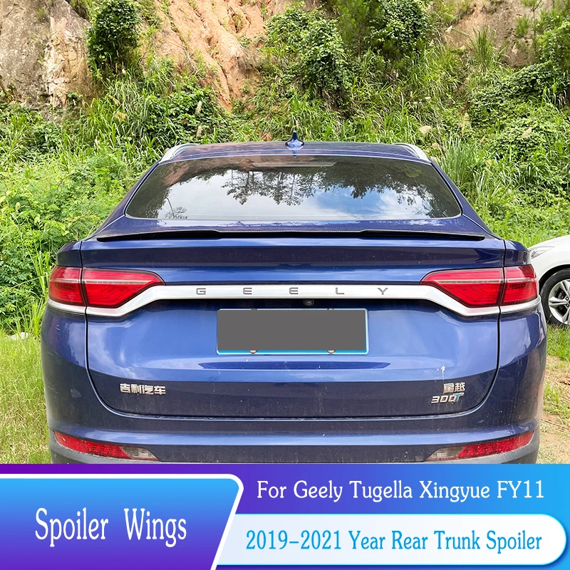 

Car Spoiler For Geely Tugella Xingyue FY11 Trunk Lid Spoiler M4 Style Rear Wings ABS Plastic Tuning Exterior BodyKit Accessories