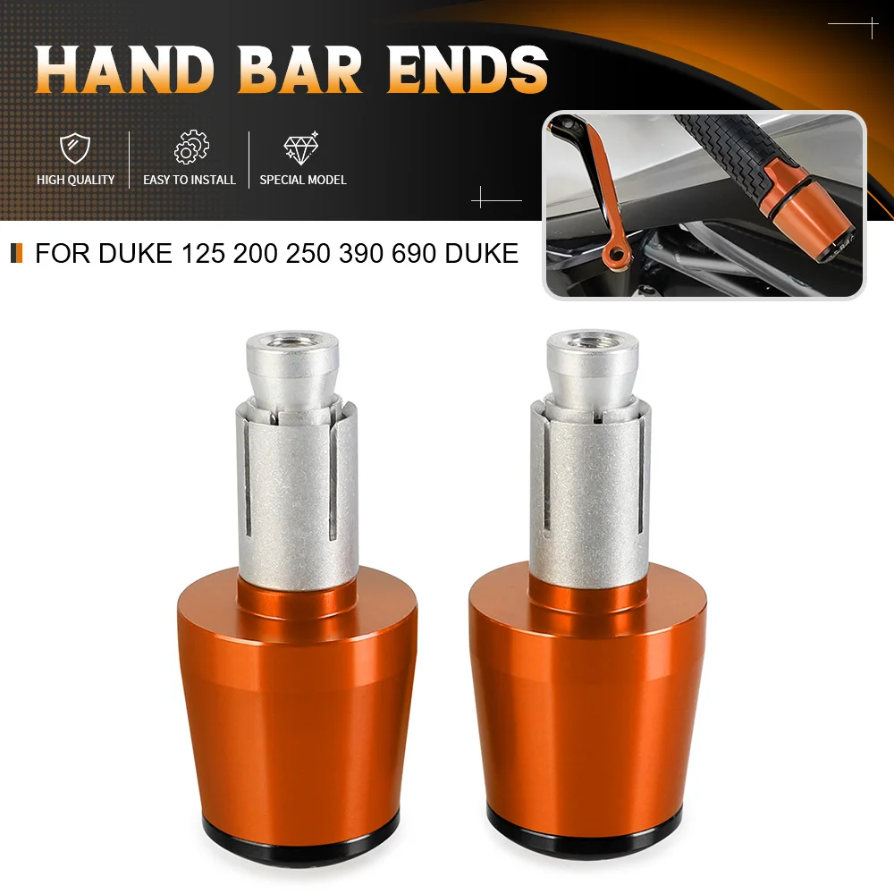 

Motorcycle Handlebar Gear Plug Slider Handle Bar End Weights Grips Hand Grips Handle Gel For Duke 125 200 250 390 690 DUKE