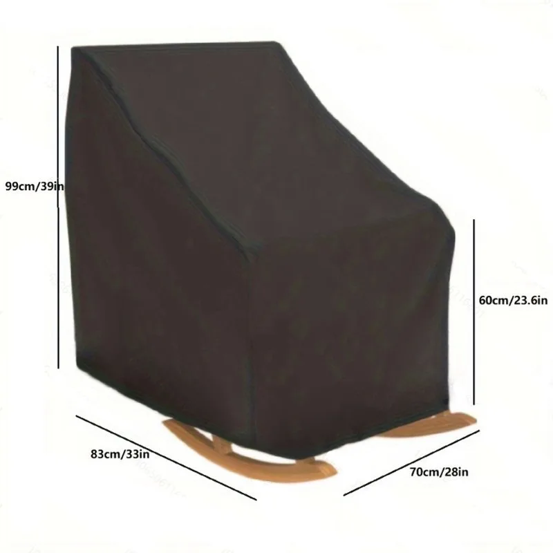 Outdoor Sofa Chairs Cover Garden Furniture Dustproof Waterproof Protector Breathable Oxford Cloth Balcony Sofa Protective Case