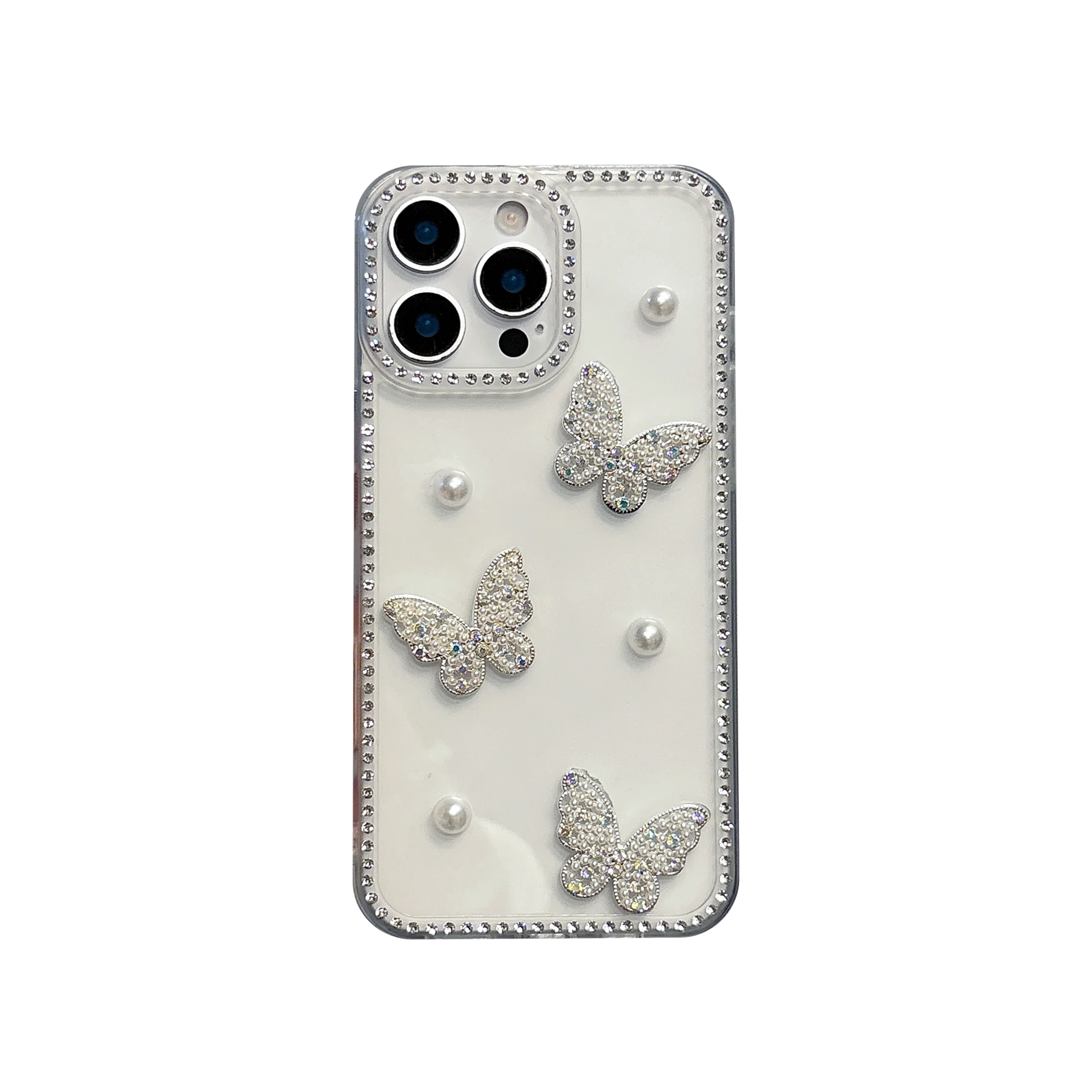 Pearl Butterfly Bling Diamond - Phone Cases Loopy review and price