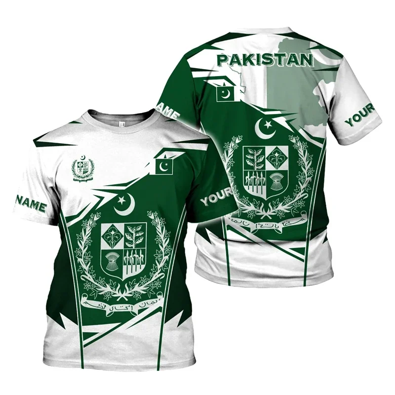 

T-shirt Manches Courtes Homme,Streetwear,Festival Et A La Mode,Avec Impression 3D,Style Pakistan Feel,Harajuku