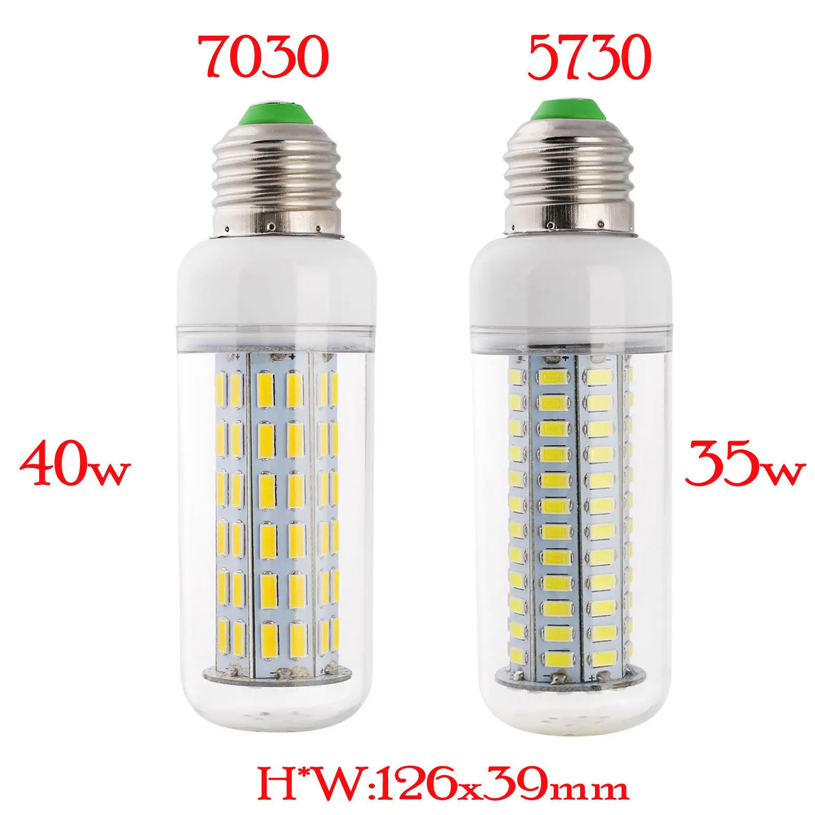 E27 E14 B22 E26 LED Corn Light Bulbs appliance corn lights bulbs 78Leds/114Leds living Super 6000K/4000K/3000K small Chandelier