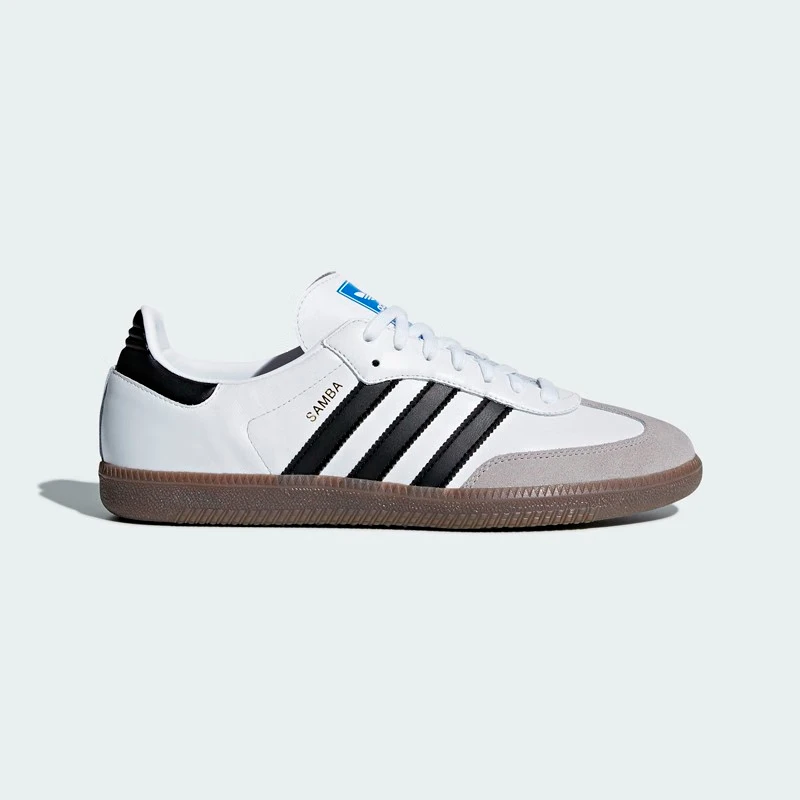 Adidas Samba OG Herren- und Damenschuhe aus weichem Leder, bequeme, rutschfeste, verschleißfeste Low-Top-Boardschuhe, Sport und Freizeit