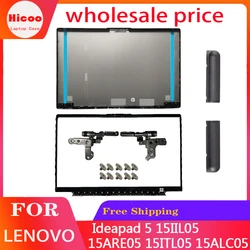 Lenovo Ideapad 5 15iil05 15are05 15itl05 15alc05ラップトップ,リアカバー,LCDバックシェル,ベゼルヒンジ,新品