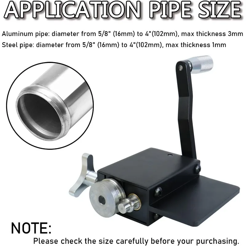 

Профессиональный трубчатый станок 5/8 дюйма, ручной шариковый ролик для алюминиевого впускного интеркулера, трубопровод, инструмент для ремонта автомобилей