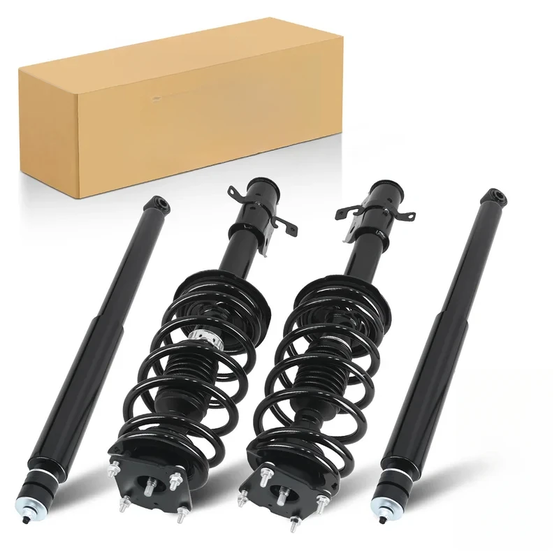 

4PCS Front Rear Struts With Coil Spring Assembly Absorb Shock 2011-2014 MKX 2011-2015