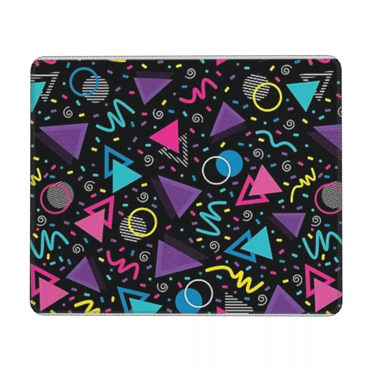 

Neon Retro Sprinkle Pattern Mouse Pad Gaming Laptops Mousepad Gamer Carpet Keyboard Mat Desk Protector