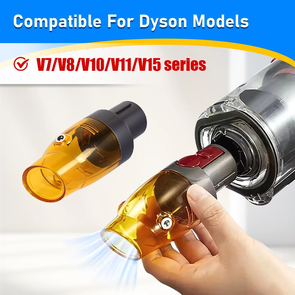 Household Vacuum Suction Head Adapter For Dyson V7 V8 V10 V11 V15 SV10 SV12 SV14 Vacuum Cleaner Compression Storage Bag Nozzle