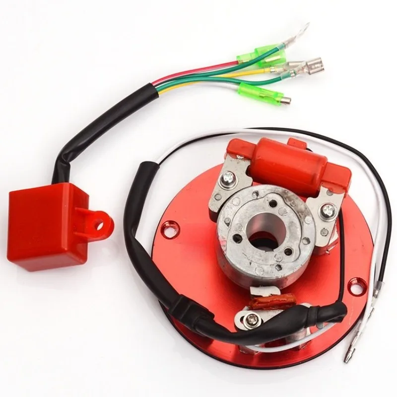 Nuevo para 110 125 140cc Lifan YX Pit Dirt Bike Red Racing Magneto Estator Rotor interno CDI Kit