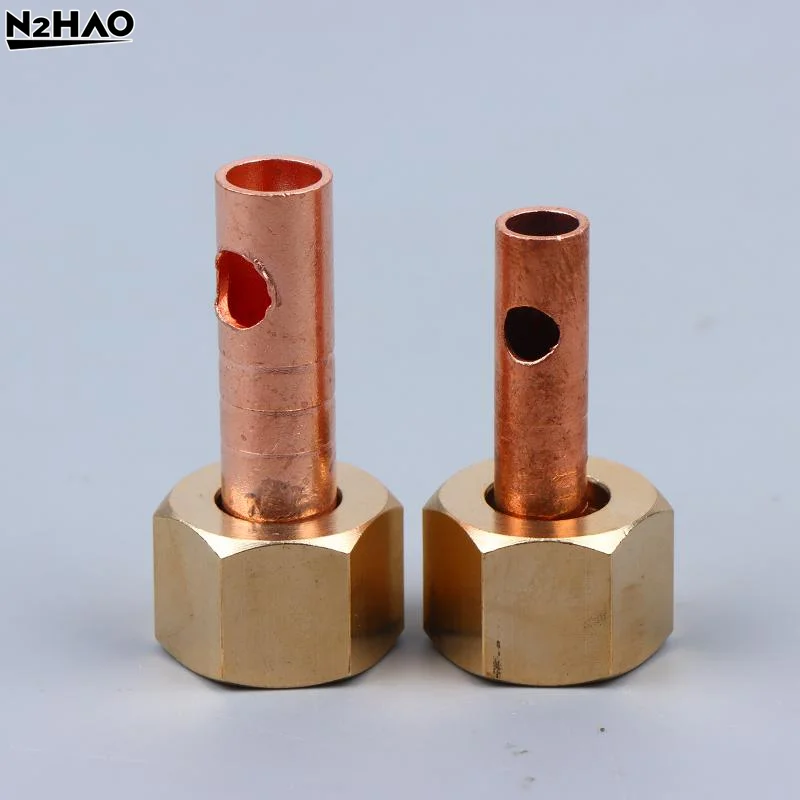 1/2PCS QQ 150A Welding Torch Power Cable Connector 8/10mm Nut, Efficiently Repair And Maintain Your Torch With This Connector