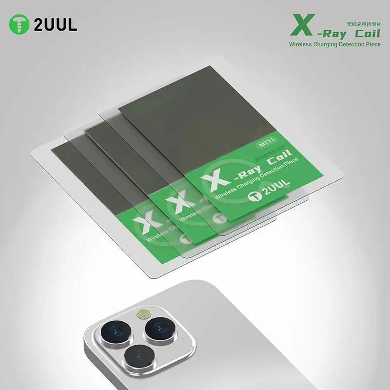 X-Ray Coil 2uul Mobiele Telefoon Draadloos Opladen Detectie Kaart 12/13/14/16/17 Pro Max Draadloos Opladen Reparatie Tools