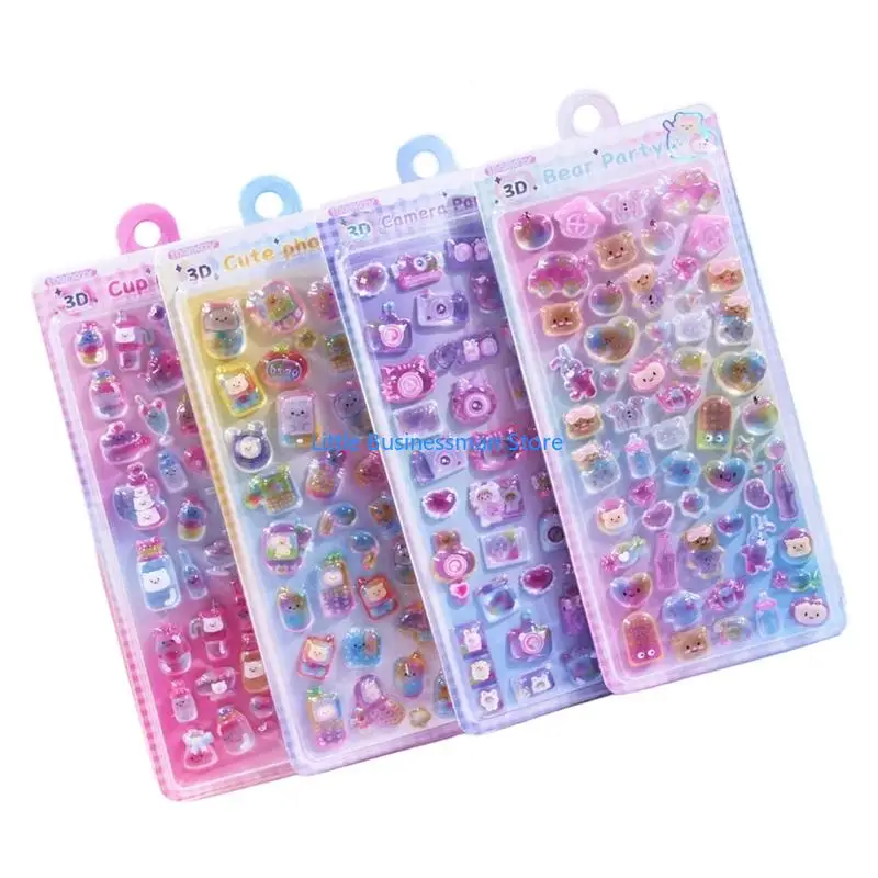 3D Sticker Sheets Entzückender Aufkleber für kleine Kinder und Erwachsene M76A – Detail 7
