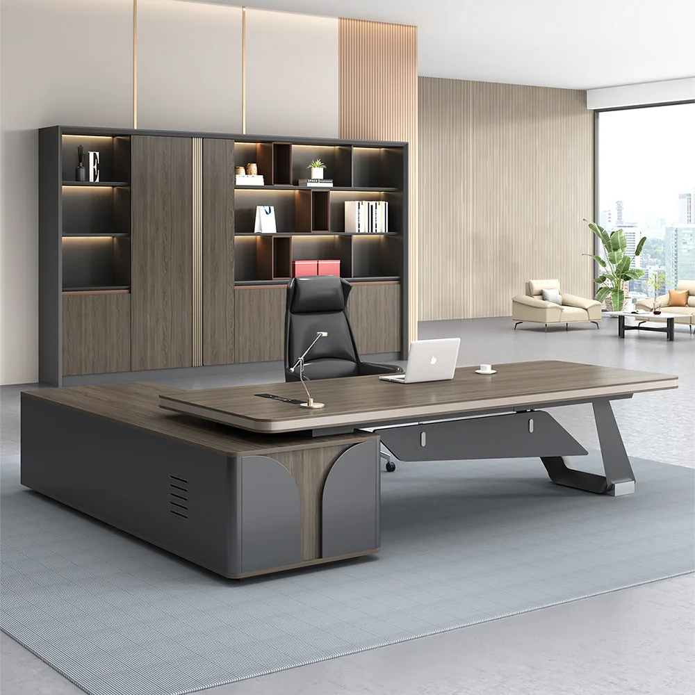 yjq boss desk light luxury simple modern president desk manager office desk and chair combination