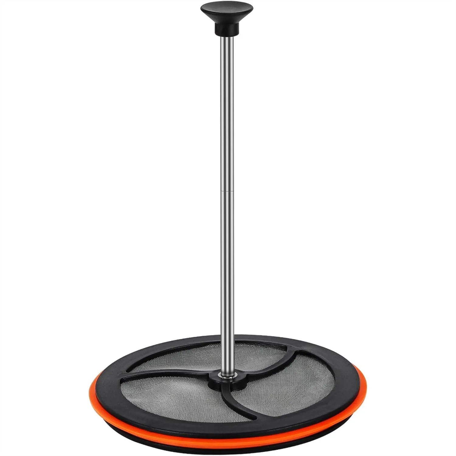 Cafetière à piston en silicone pour le camping et les activités de plein air, compacte et durable, taille standard