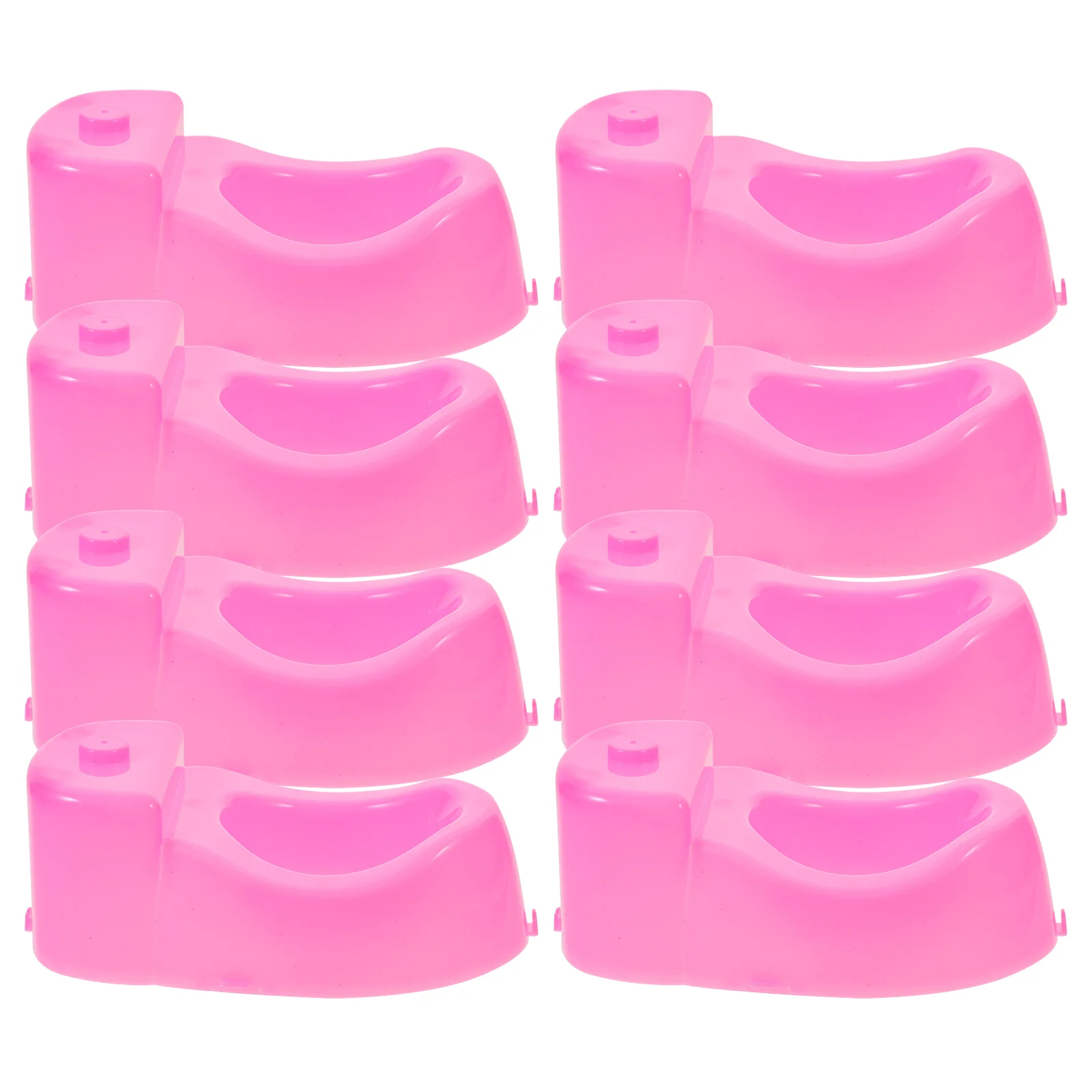 8 Pcs Toilet Baby Potty Mini Bathroom Accessories House Toy Plastic Parts Child Furniture Adornment