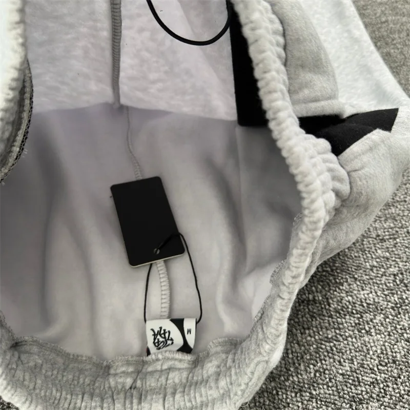 بنطال رياضي برباط من Mertra Jogger كبير الحجم للرجال والنساء 1:1 بنطال رمادي بشعار مطرز عالي الجودة
