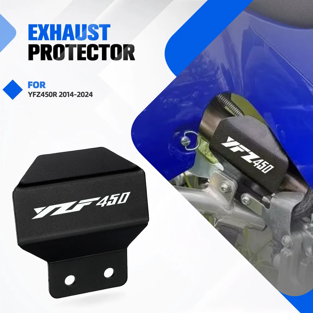 

For Yamaha YFZ450R 2014-2018-2019-2020-2021-2022-2023-2024 Exhaust Pipe Guard Heat Shield Protective Cover YFZ 450R SE