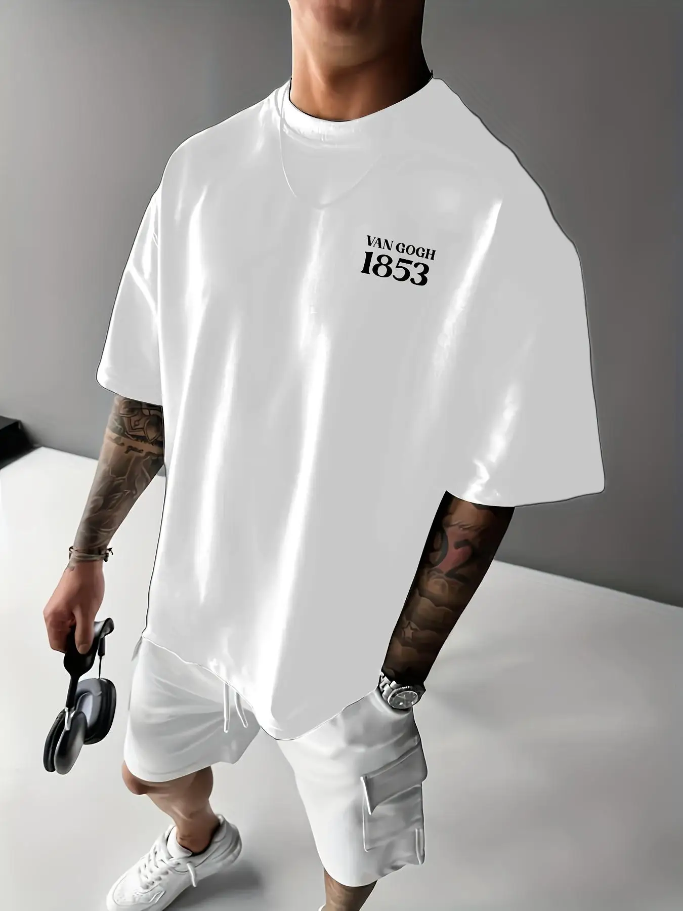 Men's Casual T-shirt, Fashionable 