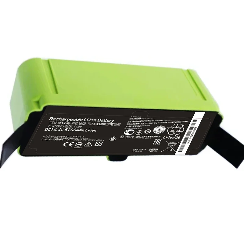 

14.4V 12800mAh Li Ion Replacement Battery for IRobot Roomba Cleaner 900/800/700/600 Series (960/980/981/965),High-Capacity Power