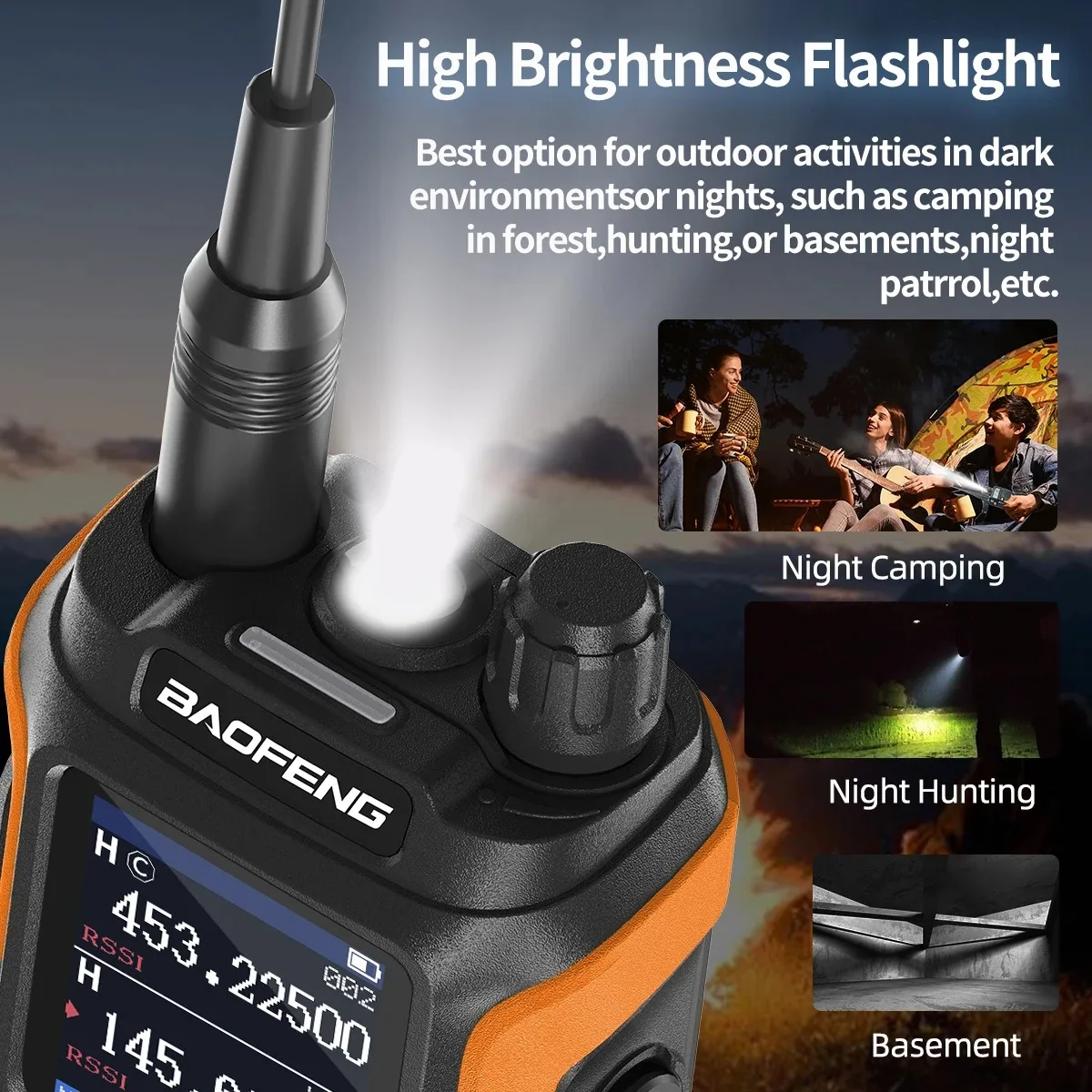 Baofeng UV-21R Walkietalkie UV-21 pro Dezelfde prestaties Multiband Draadloos Kopieerfrequentie Waterdicht Lange afstand Type-C Kamperen