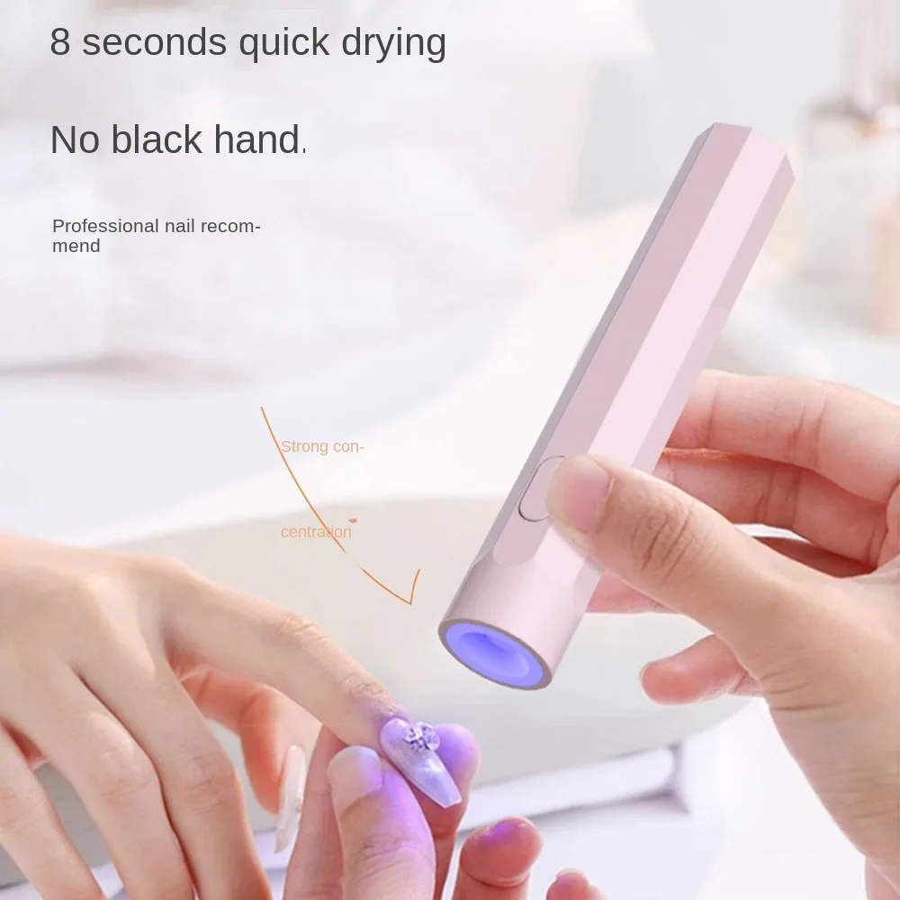 Mini UV/LED-pennenstijl nageldroger Gelnagels Snel uithardende UV Led-lamp Handheld UV-licht Nail Art Tools