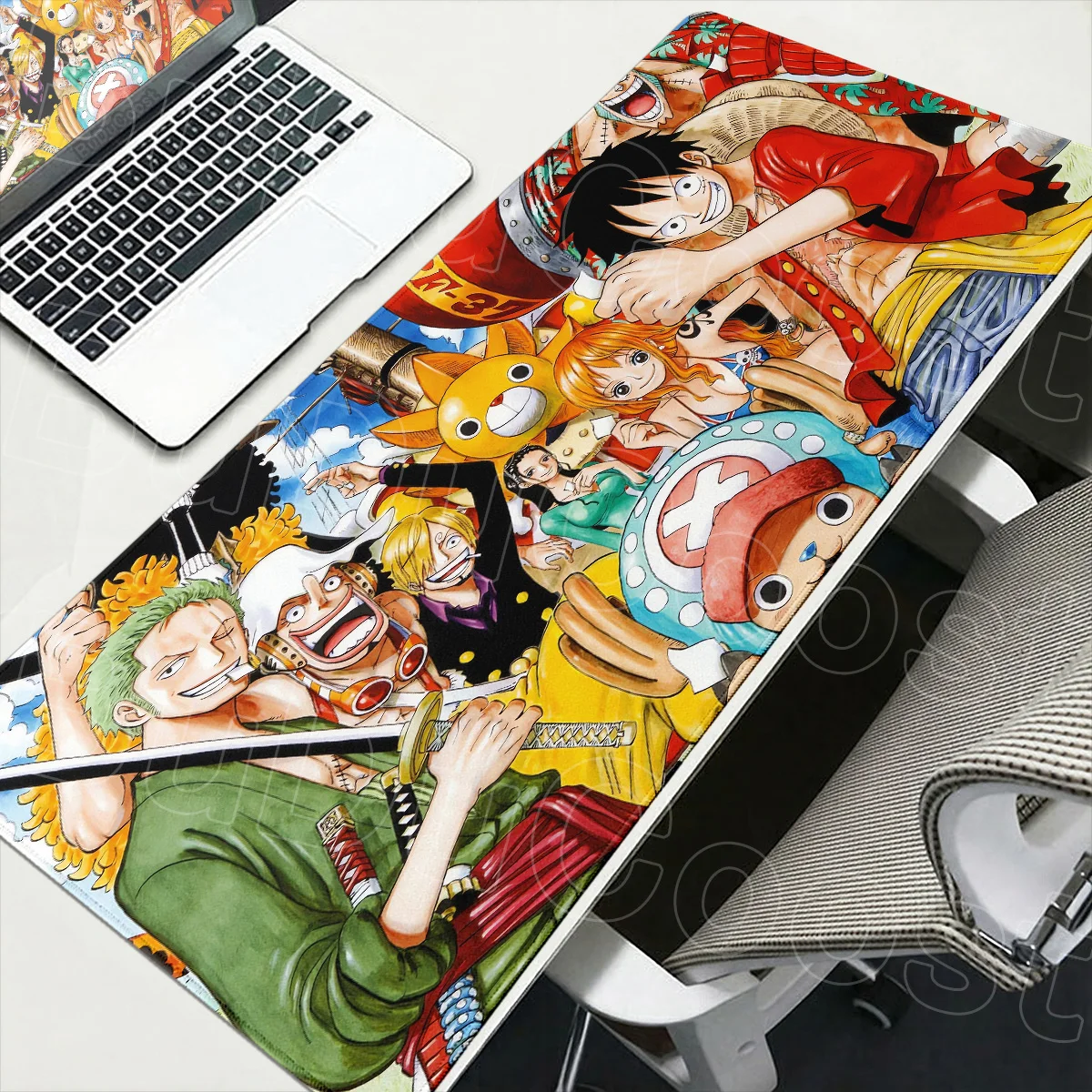 90x40cm Laptop Extended Mouse Pad Gamer Large Anime One Piece Speed Keyboard XXL Lock Edge Computer Carpet PC Gaming Youth Gifts