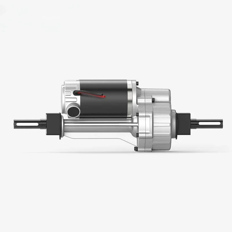 Low noise drive rear axle motor with differential electric power dust cart washing machine drive axle 24V200W